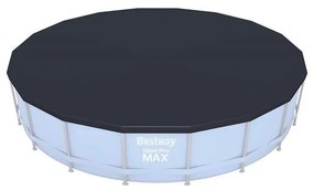 Bestway 58039 telo copertura in pvc accessorio per piscine steel pro max - power steel diametro cm.549