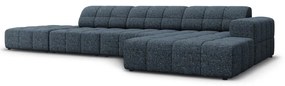 Divano angolare blu (angolo destro) Chicago - Cosmopolitan Design