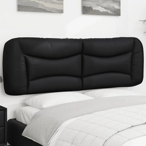 Cuscino Testiera Nero 160 Cm İn Similpelle /