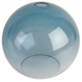 Vetro per lampada a sospensione blu 30 cm - Sandra