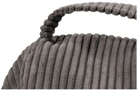 Puof a sacco color menta con rivestimento in velluto a coste Play Amuse – SLOWDOWN