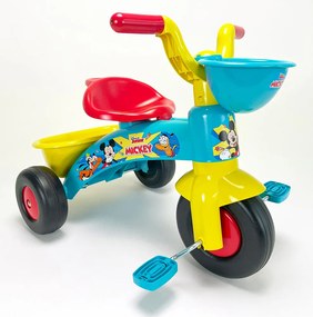 Triciclo per Bambini 55x42x47 cm con Pedali Disney Mickey Mouse...