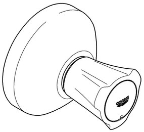 GROHE 19808001 - COSTA L Concealed Valve Trim, Polished cromo