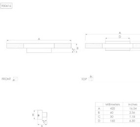 Eglo 900616 - Illuminazione a LED per specchi da bagno GEMILIANA LED/8,9W/230V IP44