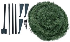 Aigostar - Albero di Natale LED per esterni 150xLED/230V 1,8m IP44 verde bianco caldo