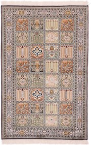 Cashmere Silk Tappeto 100x150 (Indian) Annodato A Mano