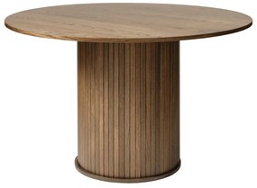Tavolo da pranzo rotondo in rovere ø 120 cm Nola - Unique Furniture