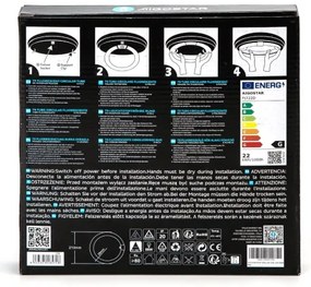 Tubo fluorescente T9 G24q-1/22W/230V 6500K - Aigostar