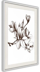 Poster  Fragrant Decoration  Cornice Quadri Cornice nera con pass-partout, Larghezza x Altezza Home decor 40x60