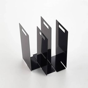 Set di stand portasciugamani neri in metallo 2 pz Tower – YAMAZAKI