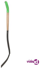 vidaXL Forca da Giardinaggio con Presa a D Acciaio e Legno Duro