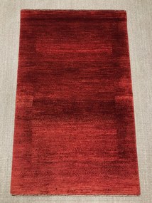 Loribaft Tappeto 80 x 130 Rosso (Iran) Annodato A Mano