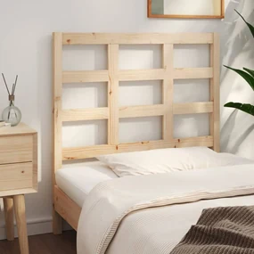 Testiera per letto 105,5x4x100 cm in legno massello di pino