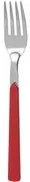 Forchetta con manico rosso Fast Eme