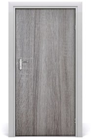 Adesivo per porta Casa in legno 85x205 cm