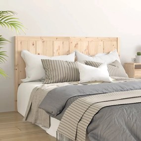 Testiera Per Letto 155,5x4x100 Cm İn Legno Massello Di Pino /
