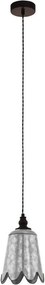 Eglo 43097 - Lampadario a sospensione con filo KARHOLD 1xE27/60W/230V