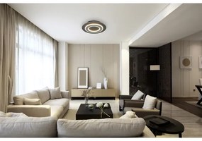 Globo 48032-24 - Plafoniera LED JAYDEN LED/24W/230V diametro 32 cm antracite