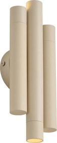 Applique retrò beige 3 luci - Pipes