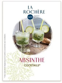 Set di cucchiai in vetro e acciaio inox 300 ml Absinthe - La Rochére