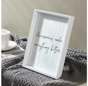 Eglo 423016 - Portafotografie RENABIE 20x25 cm bianco