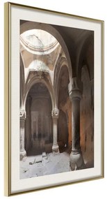 Poster  Place of Peace  Cornice Quadri Cornice d'oro con passe-partout, Larghezza x Altezza Home decor 40x60