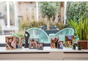 Cornice da appoggio/parete in metallo nero 16x16 cm Sweet Memory - Zilverstad