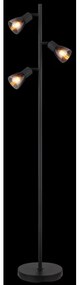 Globo 54312-3S - Lampada con piedistallo SATELLA 3xE14/25W/230V nero