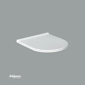 Alice Ceramica Form Coprivaso Soft-Close Bianco Lucido