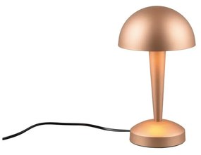 Lampada da tavolo a LED color rame (altezza 26 cm) Canaria - Trio