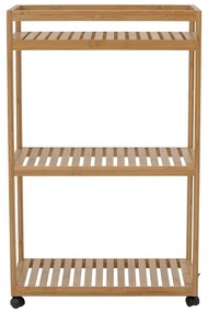 Scaffale mobile in bambù 55x85 cm Aden - Bloomingville