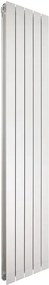 Radiatore acqua calda PRODIGE SUPERIOR in alluminio, 5 elementi, interasse 2000 mm, neutral white