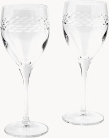 Set di 2 bicchieri da vino in cristallo Neo