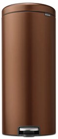 Cestino per la spazzatura color bronzo in acciaio con pedale 30 l NewIcon – Brabantia