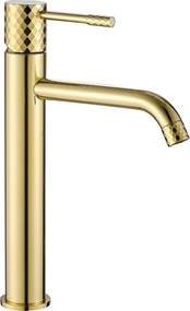 Rubinetto da lavabo Rea Lungo Diamond Gold High