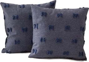 Federe decorative in set 2 pz 43x43 cm Tuffet – Mioli Decor