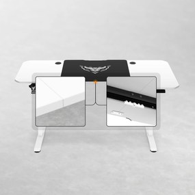 Scrivania Regolabile in Altezza Diablo X-Tensio 1600 Bianco