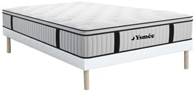 Set Rete + Materasso molle insacchettate topper integrato 140 x 190 cm - AMERICAN DREAM di YSMÉE