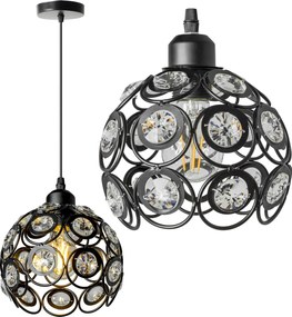 LAMPADA PENSILE PALLA CRISTALLO APP206