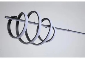 Searchlight 22510BK - Lampada a sospensione dimmerabile su cavo SWORD LED/40W/230V 3000K