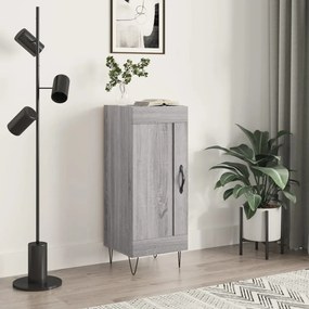 Credenza Grigio Sonoma 34,5x34x90 Cm İn Legno Multistrato /