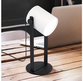 Eglo 43428 - Lampada da tavolo HORNWOOD 1 1xE27/28W/230V