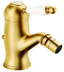 Rubinetto per bidet OXFORD HUBER oro spazzolato satinato