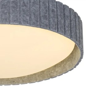 Nordlux - Plafoniera CORATO 3xE14/15W/230V Ø 42 cm grigio