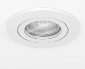 Eglo 902247 - Faretto LED da incasso a soffitto per bagno BARRANCO 1xGU10/4,5W/230V IP44 bianco