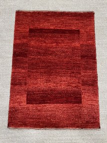 Loribaft Tappeto persiano 80 x 60 Rosso (Iran) Annodato A Mano