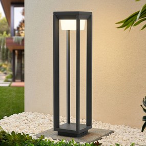 Lampioncino da giardino Gamion PRIOS, Alluminio / Grigio / Zincato, Alluminio, Moderno, Lampada LED da esterni