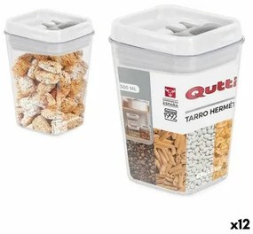 Vaso Quttin Ermetico 2,3 L 12,8 x 23 cm (12 Unità) (2300 ml)