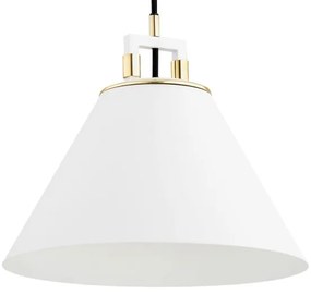 Argon 4914 - Lampadario a sospensione con filo ORTE 1xE27/15W/230V bianco