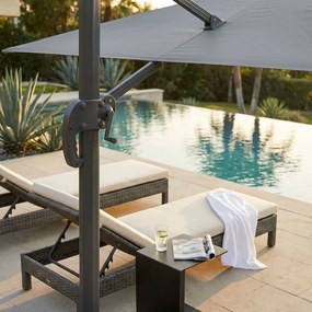 POLIS - ombrellone decentrato 3 x 3 m